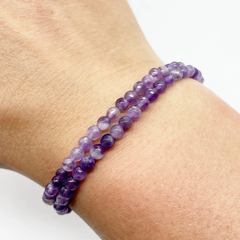 Pulsera Amatista 4mm
