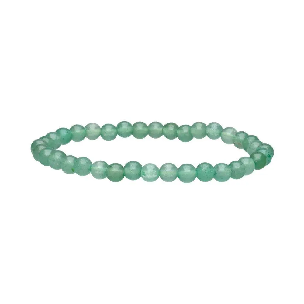 Pulsera Aventurina verde  4mm