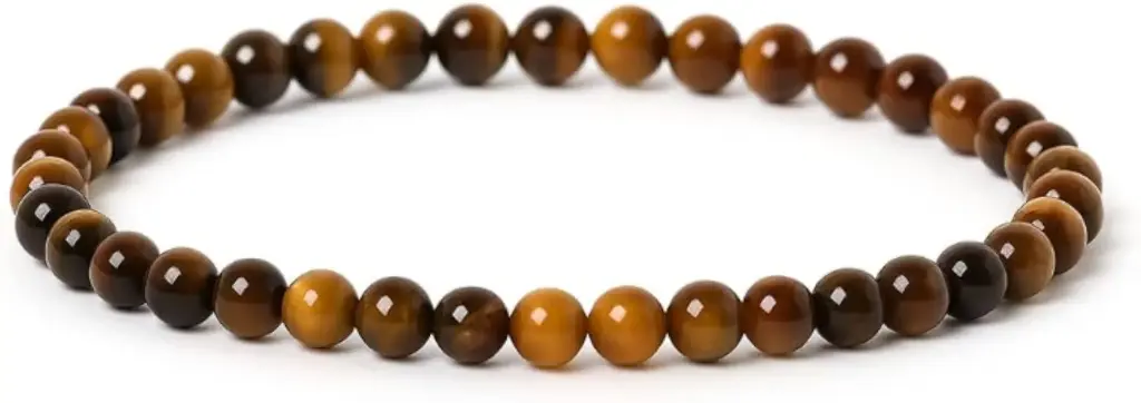 Pulsera Ojo de tigre 4mm