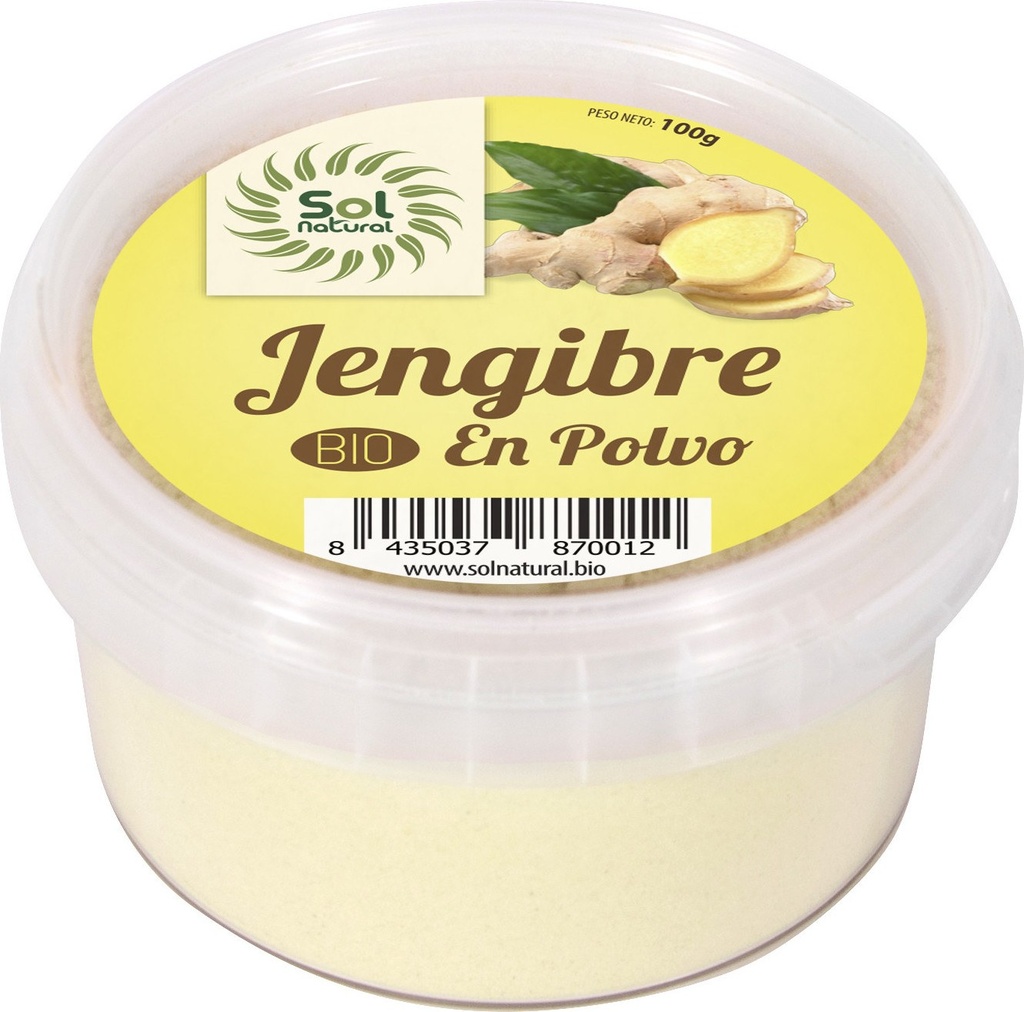 JENGIBRE EN POLVO BIO 100G