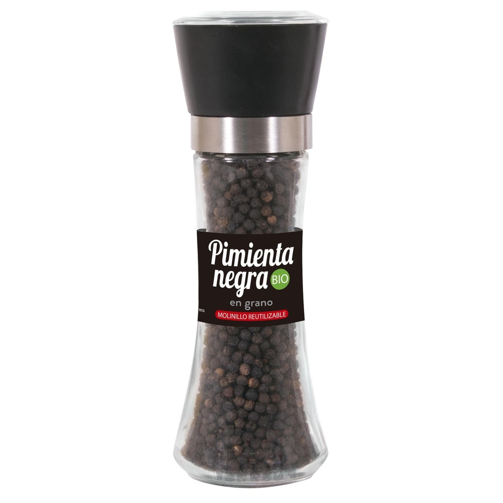 MOLINILLO CON PIMIENTA NEGRA 85G BIO