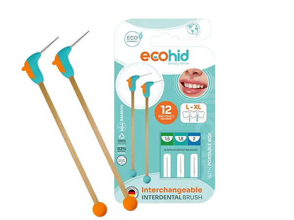 Ecohid - Cepillos interdentales S/M (pack de 12 unidades)