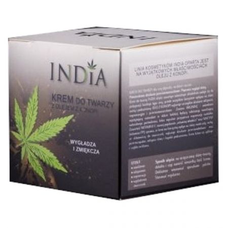 Crema facial con cannabis oil- 50 ml