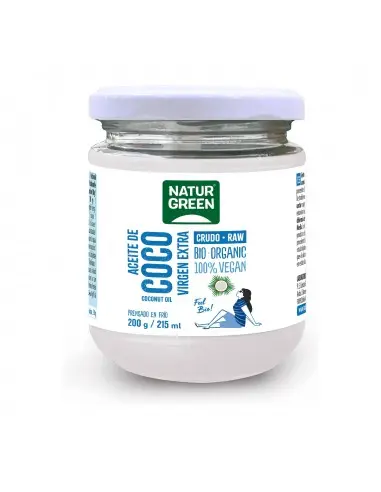 [8436542190787] Naturgreen Aceite de Coco Virgen Bio 215 ml / 200 g