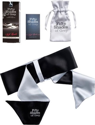 [45204] Ataduras de Satén Fifty Shades Of Grey