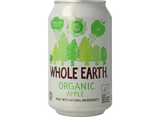 [5013665116479] REFRESCO DE MANZANA BIO 330 ml -19,95Whole Earth