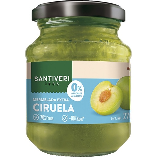[53482] mermelada extra de ciruela 70% fruta y 0% azúcares