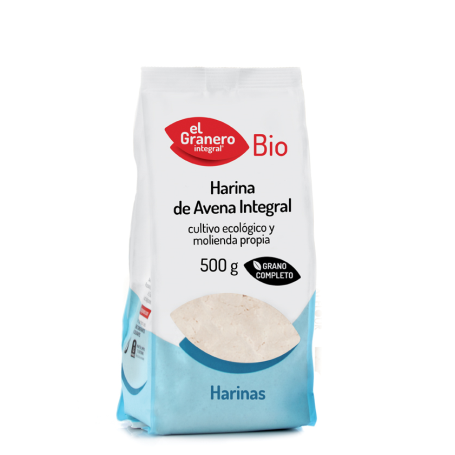[8422584048131] Harina de Avena integral Bio 500 g 20% gratis