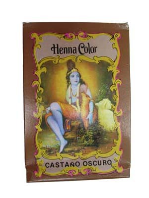 [8423645310723] Henna Castaño Oscuro polvo 100 g
