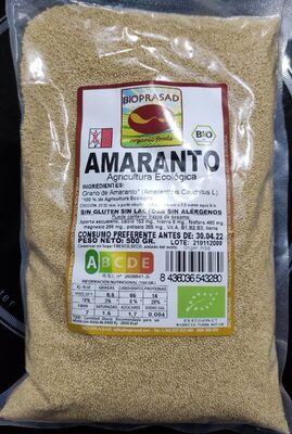 [8436036543280] Amaranto grano eco 500 gr Bionsan