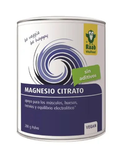 [4019839840318] CITRATO DE MAGNESIO polvo 200gr. SG VEGAN