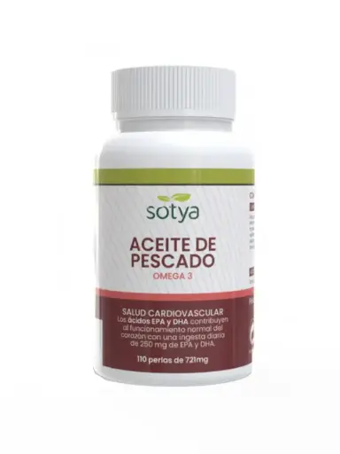 [8427483009313] Aceite de pescado Omega3 110 perlas de 721mg