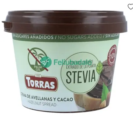 [8410342003508] CREMA DE CACAO CON AVELLANAS SIN AZUCAR, 200 g