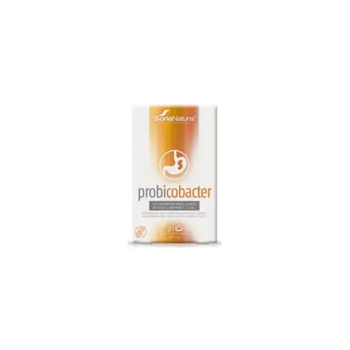 [8422947200138] Probicobacter (Probióticos, Extracto de Brócoli y Vitaminas) - Soria Natural - 21 Comps. x 750 mg
