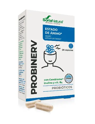 [8422947200169] Probinerv +B6 - Soria Natural - 20 Caps. 