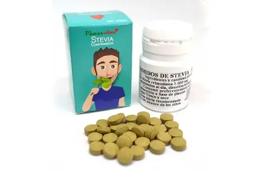 [8437014117998] Comprimidos de Hoja Seca de Stevia, 100 comp. PàmiesVitae