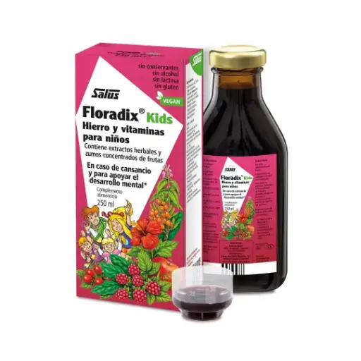 [4004148344008] Floradix Kids jarabe 250 ml