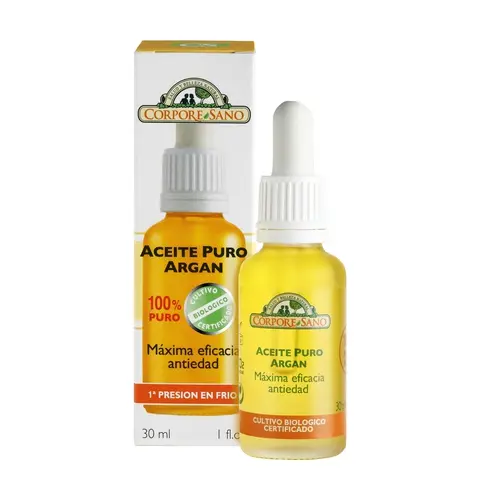 [8414002084340] Aceite Corporal Argán BIO Corpore Sano, 30 ml.