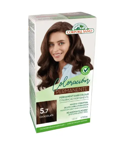 [55105] Tinte Color Chocolate nº 5.7 - Corpore Sano - 140ml