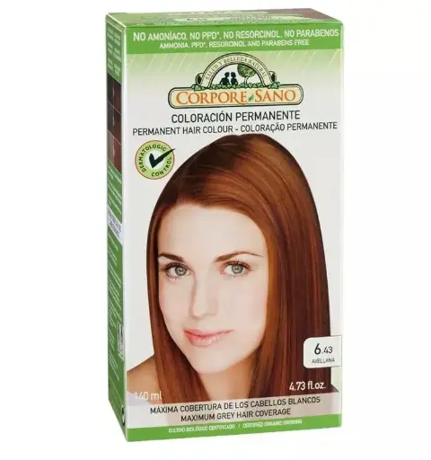 [8414002085927] Tinte Color Avellana nº 6.43 - Corpore Sano - 140ml