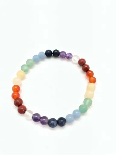 [73127] Pulsera hilo colores infinito plateado