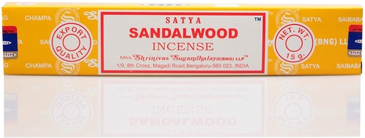 [8904245400163] Satya SANDALWOOD 15 GM Incense Sticks