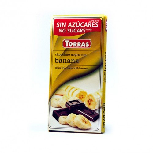 [560083] Chocolate negro con banana