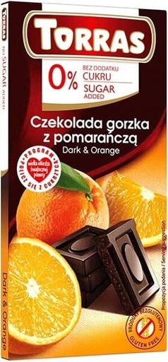 [8410342002013] Chocolate Negro Naranja 0%azúcar Torras