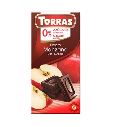 [8410342004543] Cholate Negro Con Manzana 0%