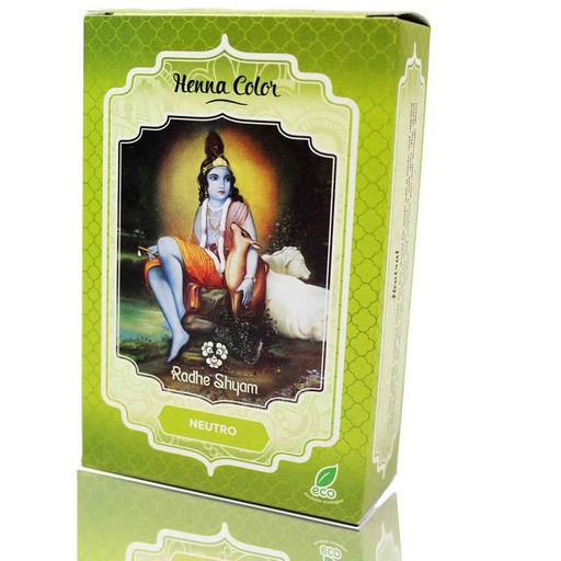 [8423645310167] Henna neutro brillo polvo radhe
