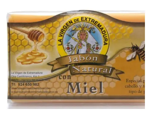 [8414529222522] Jabón tocador con miel 150 gr
