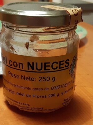[8414529002322] Miel Con Nueces 250 gr