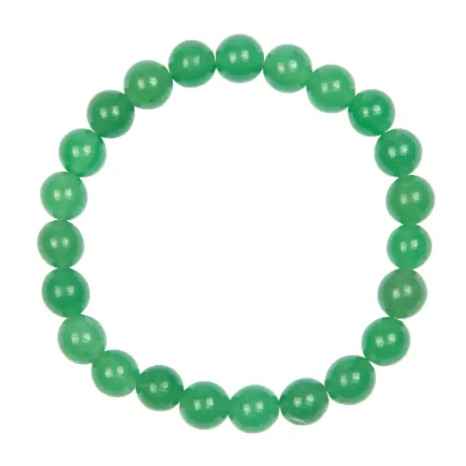 [10441] Pulsera Aventurina verde piedra mediana