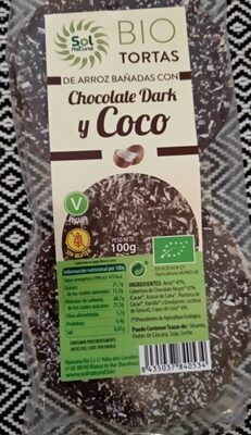 [8435037840534] TORTITAS ARROZ CHOCO NEGRO