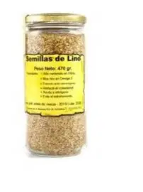 [8414529011133] Tarro con Semillas de Lino 470 gr