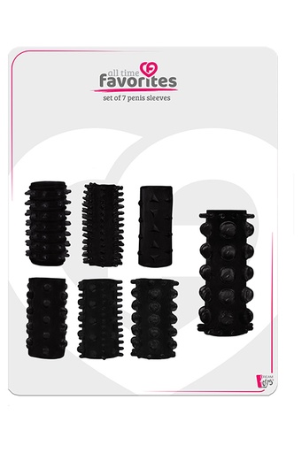 [8719632679462] All Time Favorites Set Van 7 Penissleeves