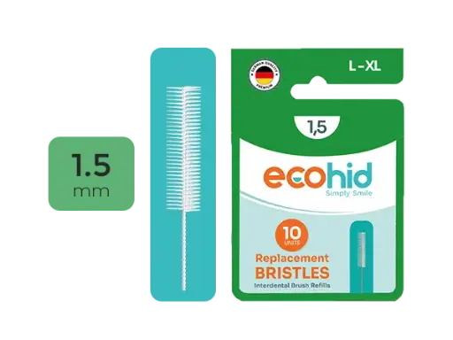 [81005] Ecohid - Recambio cepillos interdentales 1,5 mm (10 unidades)