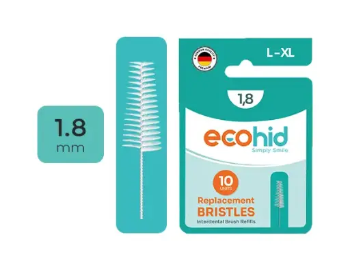 [81006] Ecohid - Recambio cepillos interdentales 1,8 mm (10 unidades)