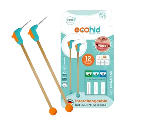 [8433345810003] Ecohid - Cepillos interdentales S/M (pack de 12 unidades)